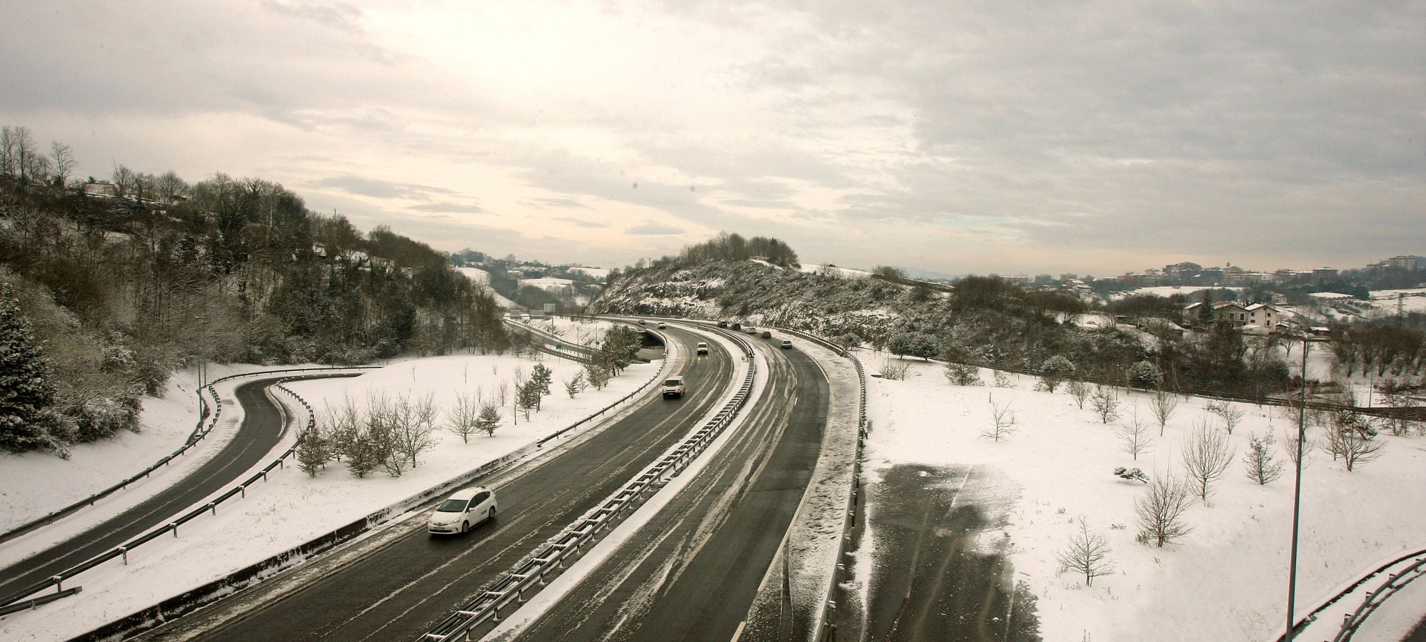 Fotos: Errenteria bajo la nieve
