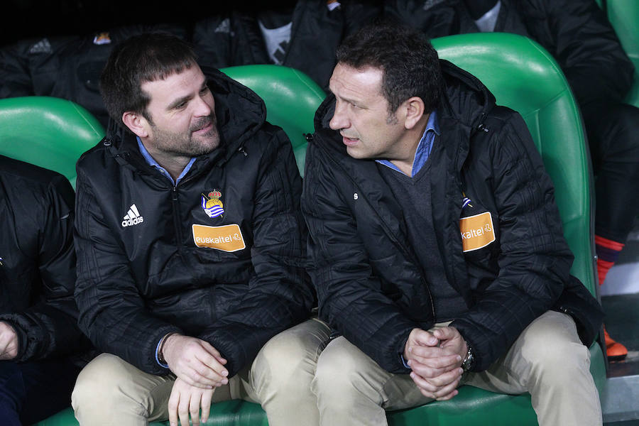 Moyá ha sido uno de los protagonistas del Betis - Real Sociedad con su debut como portero txuri-urdin