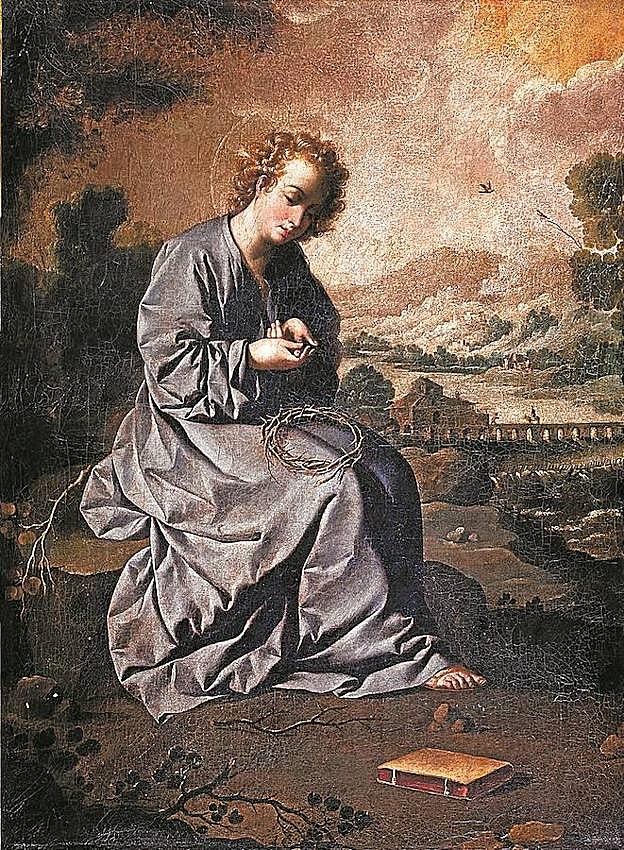 ‘El Niño de la Espina’ fue pintado por Zurbarán entre 1645 y 1650.