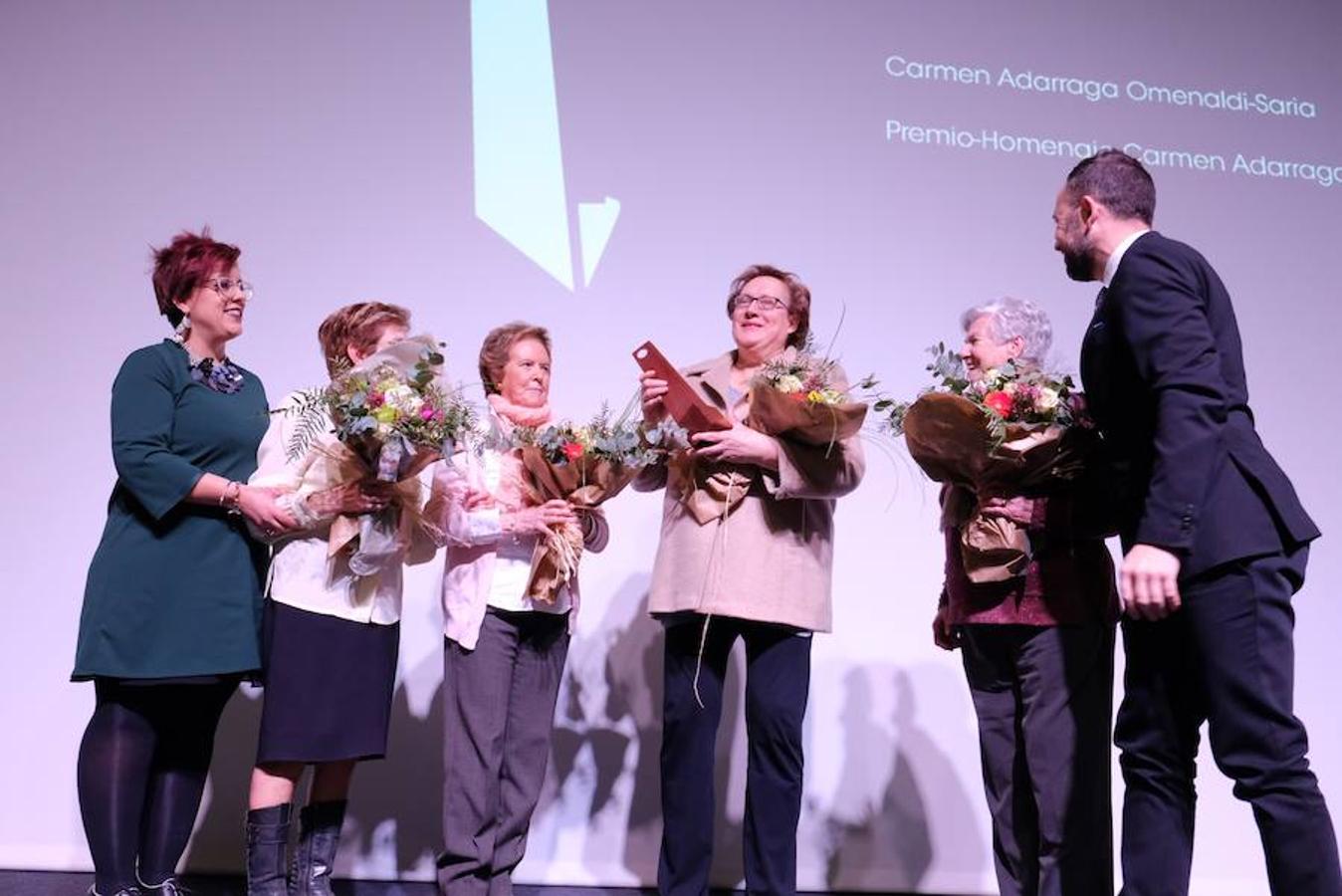 Cuatro antiguas jugadoras han sido galardonadas en la tercera edición del premio Carmen Adarraga