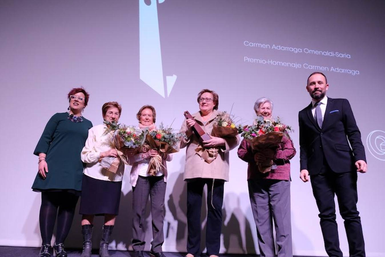 Cuatro antiguas jugadoras han sido galardonadas en la tercera edición del premio Carmen Adarraga