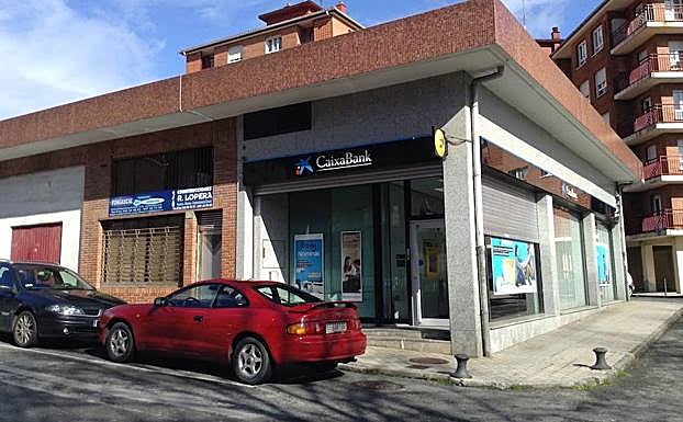 La sucursal de Lezo atracado esta mañana. 