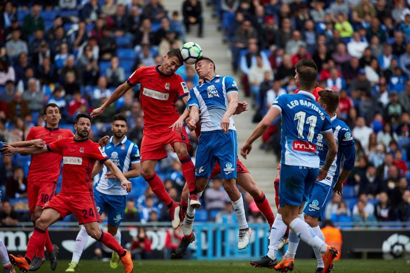 La Real pierde 2-1 ante el Espanyol.