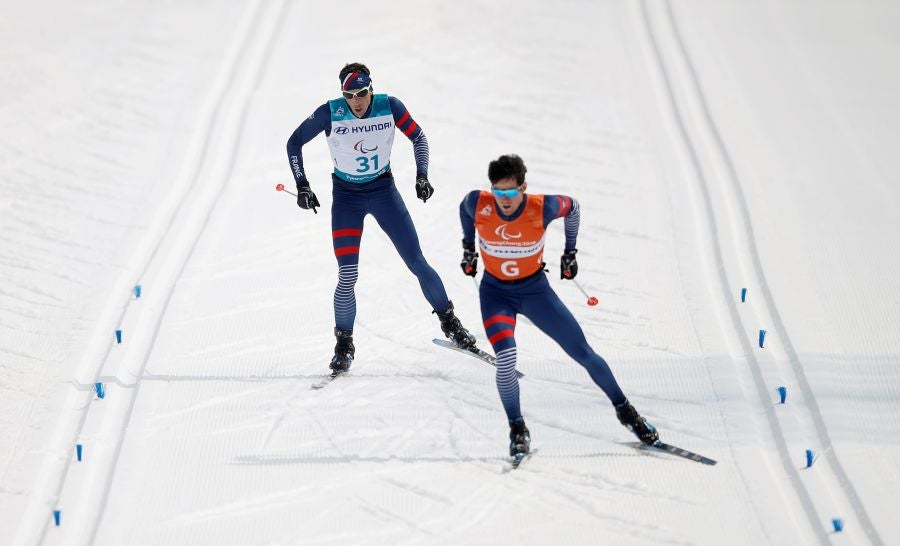 Este fin de semana ha habido pruebas de hockey hielo, curling, snowboard y esquí de fondo. 