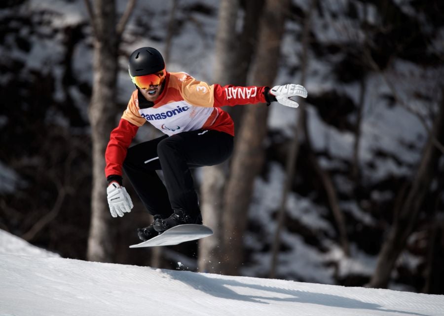Este fin de semana ha habido pruebas de hockey hielo, curling, snowboard y esquí de fondo. 