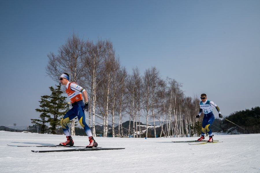 Este fin de semana ha habido pruebas de hockey hielo, curling, snowboard y esquí de fondo. 