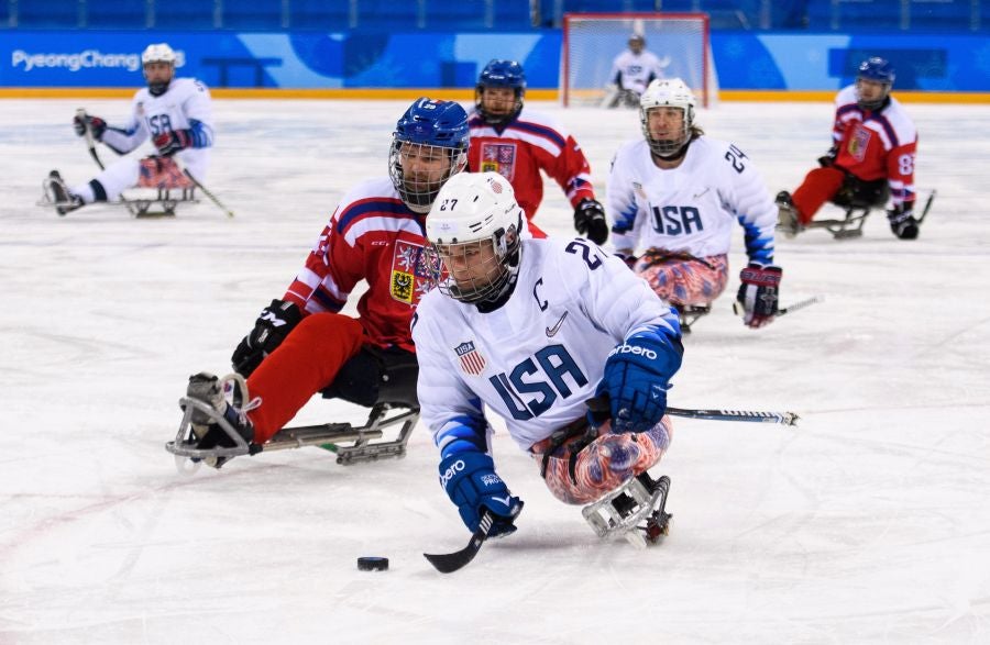 Este fin de semana ha habido pruebas de hockey hielo, curling, snowboard y esquí de fondo. 
