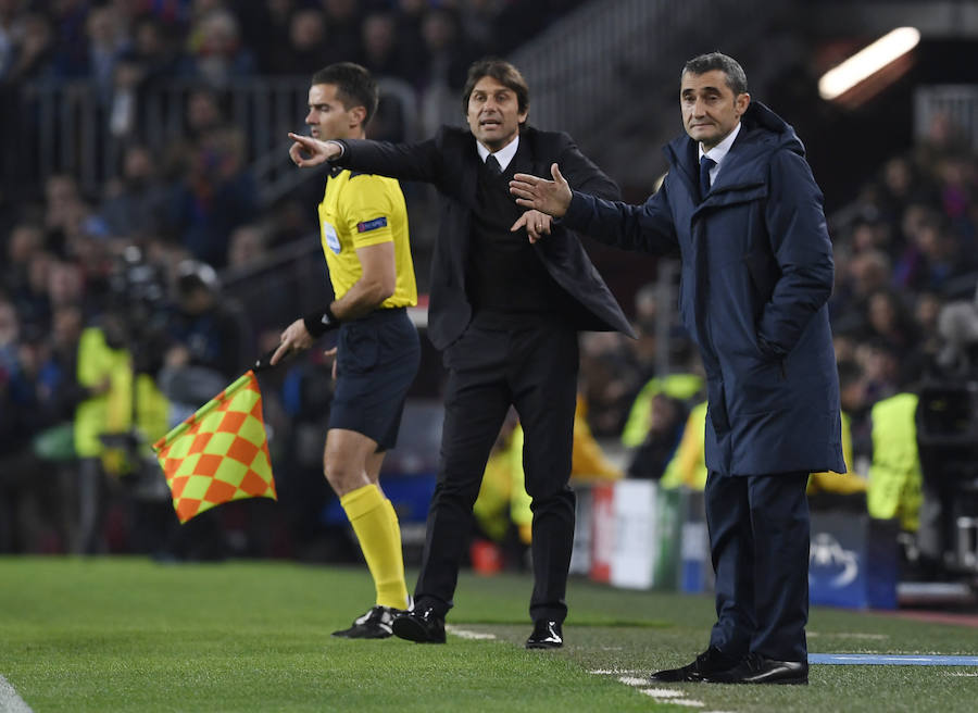 El Barça logró el pase a cuartos de final de la Liga de Campeones tras imponerse al Chelsea en el Camp Nou por 3-0 con un doblete de Messi y otro tanto de Dembélé