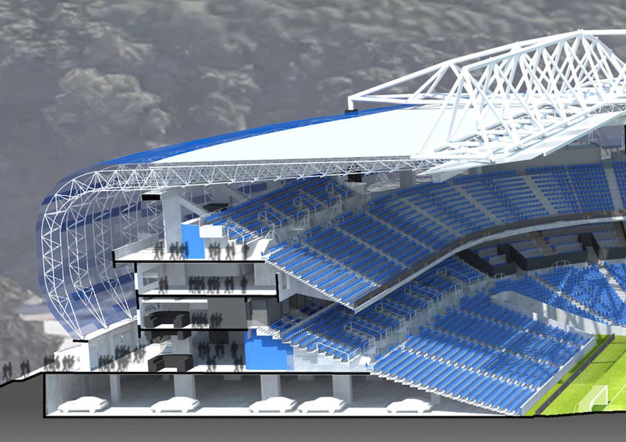 La Real Sociedad ha ofrecido una rueda de prensa en la que ha desvelado algunos de los secretos mejor guardados de la reforma del estadio txuri-urdin