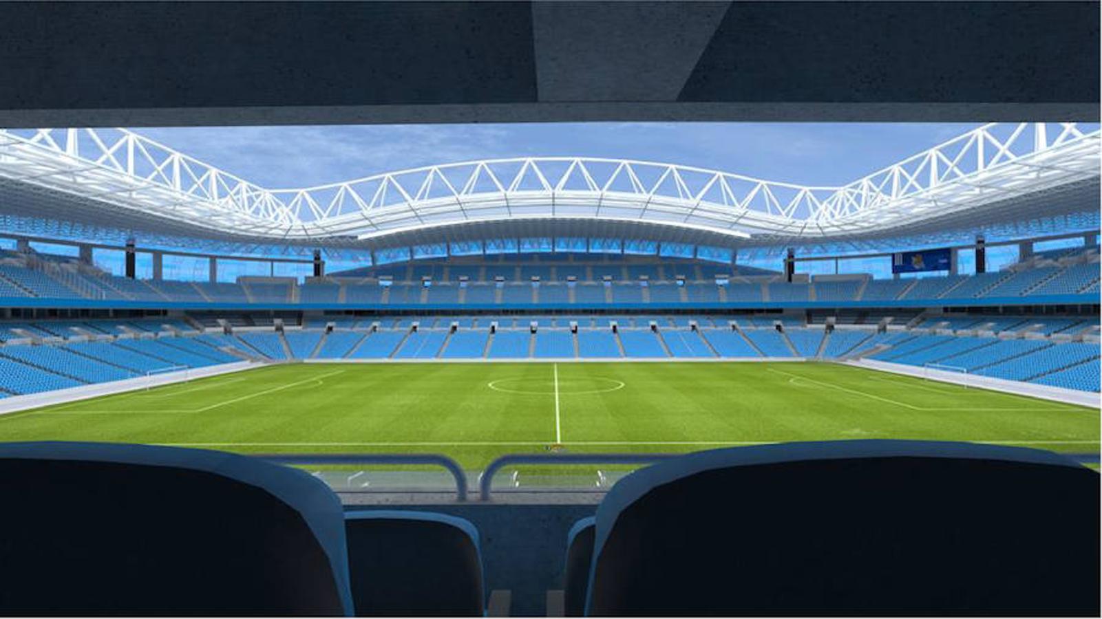 La Real Sociedad ha ofrecido una rueda de prensa en la que ha desvelado algunos de los secretos mejor guardados de la reforma del estadio txuri-urdin