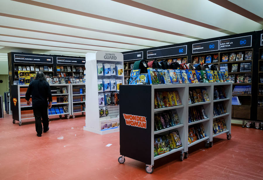 La notable afluencia de visitantes al salón evidencia el tirón del universo del cómic entre los aficionados