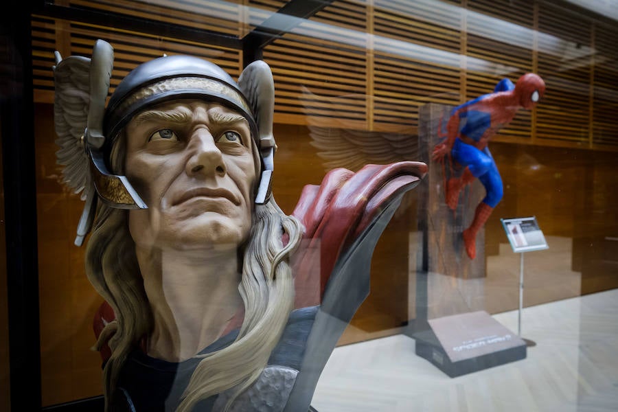 La notable afluencia de visitantes al salón evidencia el tirón del universo del cómic entre los aficionados