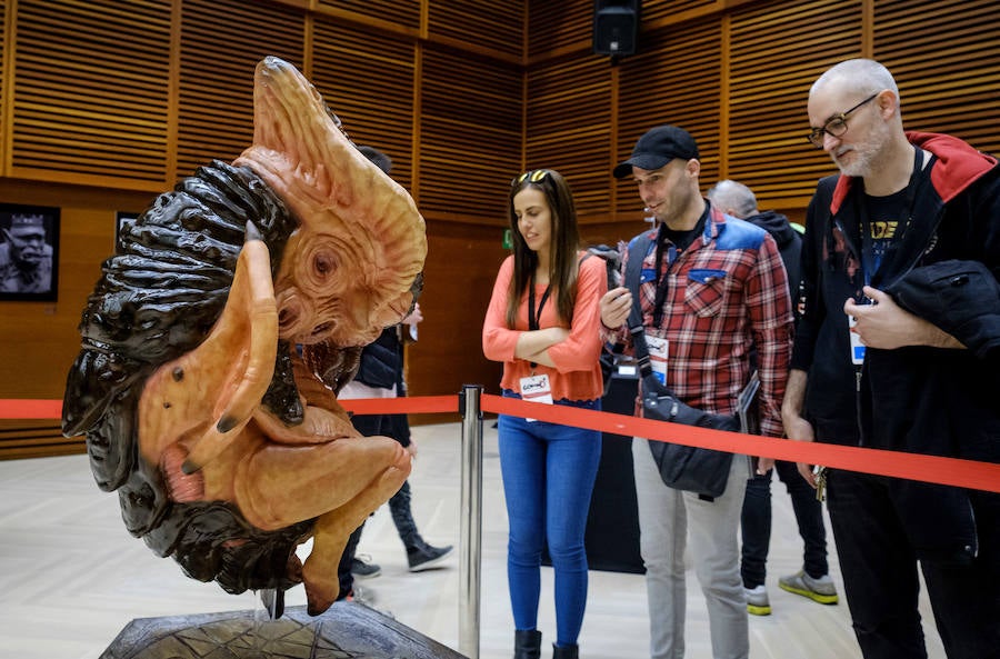 La notable afluencia de visitantes al salón evidencia el tirón del universo del cómic entre los aficionados