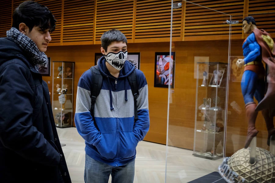 La notable afluencia de visitantes al salón evidencia el tirón del universo del cómic entre los aficionados