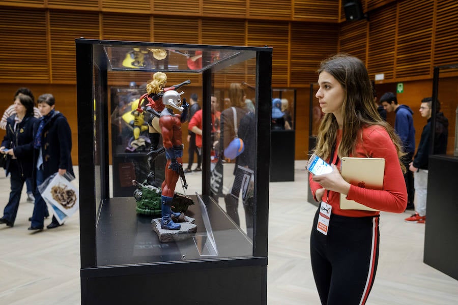 La notable afluencia de visitantes al salón evidencia el tirón del universo del cómic entre los aficionados