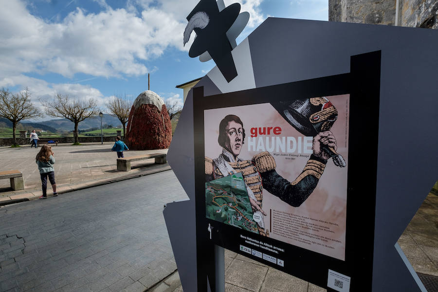 El éxito de la película lleva a Altzo más visitantes. El pueblo potencia las rutas vinculadas al Gigante, con un nuevo centro de interpretación.