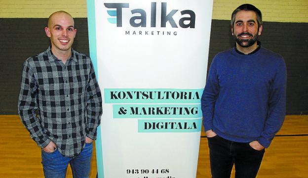 Iñaki Osa y Gorka Ariznabarreta han puesto en marcha la agencia de marketing digital Talka.
