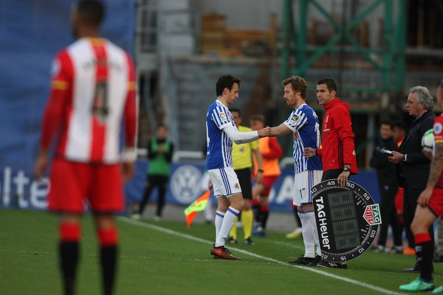 El equipo txuri-urdin se reencuentra con las buenas sensaciones tras esta goleada en Anoeta