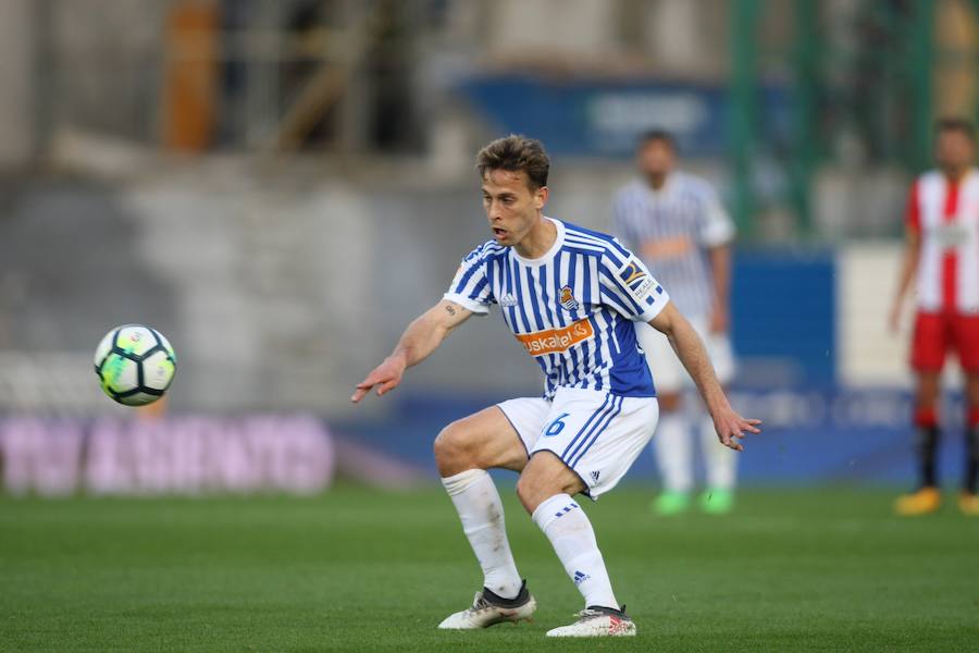 El equipo txuri-urdin se reencuentra con las buenas sensaciones tras esta goleada en Anoeta