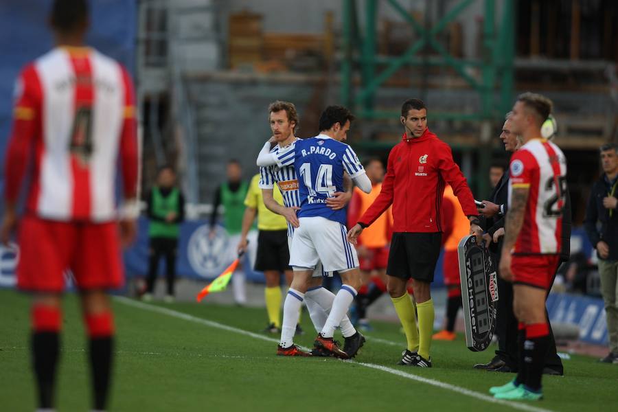 El equipo txuri-urdin se reencuentra con las buenas sensaciones tras esta goleada en Anoeta