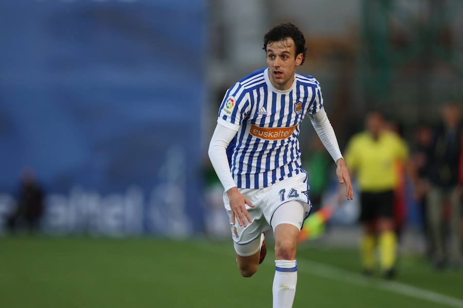 El equipo txuri-urdin se reencuentra con las buenas sensaciones tras esta goleada en Anoeta