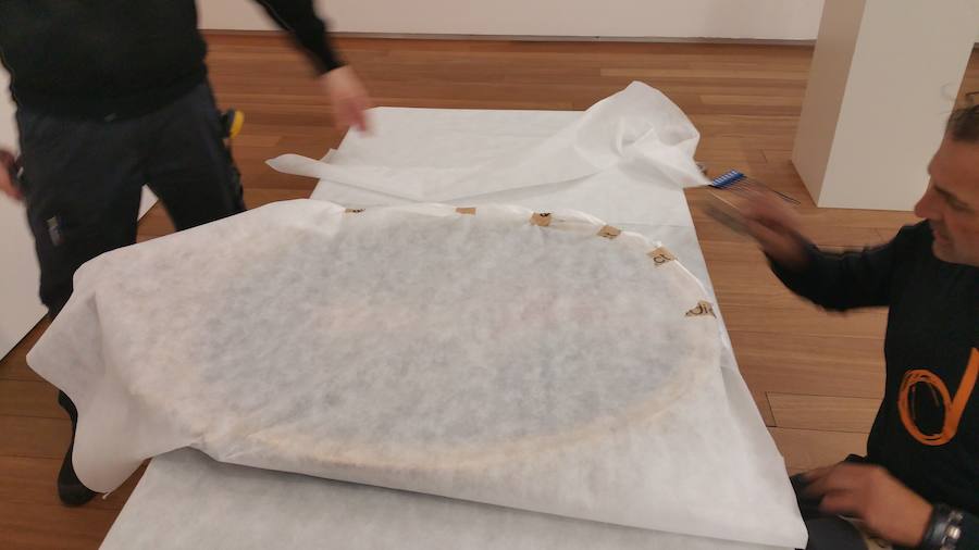 San Telmo cede entre 60 y 200 piezas cada año a otros museos activando un minucioso protocolo