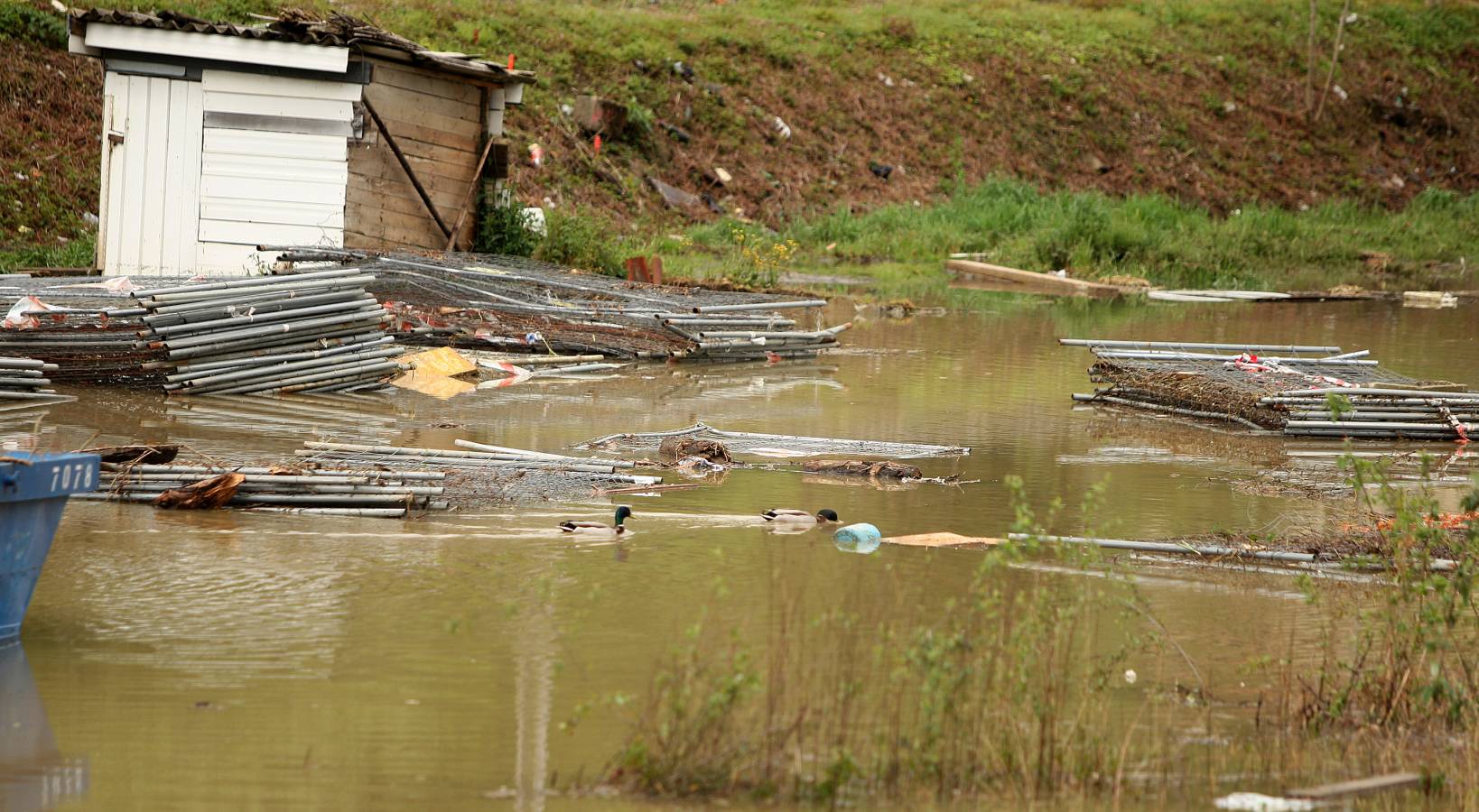 Tras la delicada situación que se vivió con los ríos en Gipuzkoa el miércoles, así han estado el jueves. 