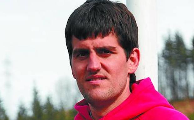 Aritz Garmendia, entrenador del Ampo Ordizia. 