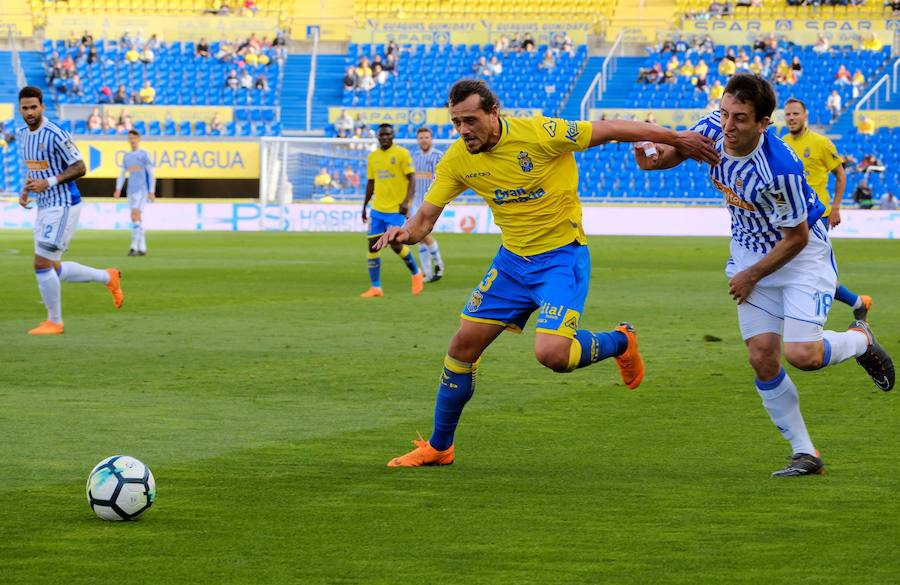 Gran partido de la Real Sociedad frente a Las Palmas en el que Oyarzabal abría el marcador.
