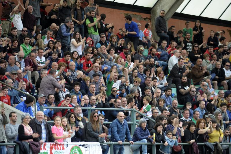 Ampo Ordizia se impuso 12-39 al Hernani en el derbi guipuzcoano disputado en el miniestadio Kote Olaizola de Donostia