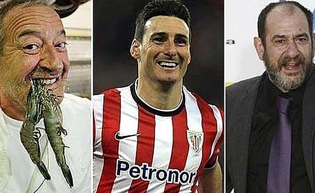 Karlos Arguiñano, Aritz Aduriz y Karra Elejalde son los preferidos por los vascos para irse de cañas
