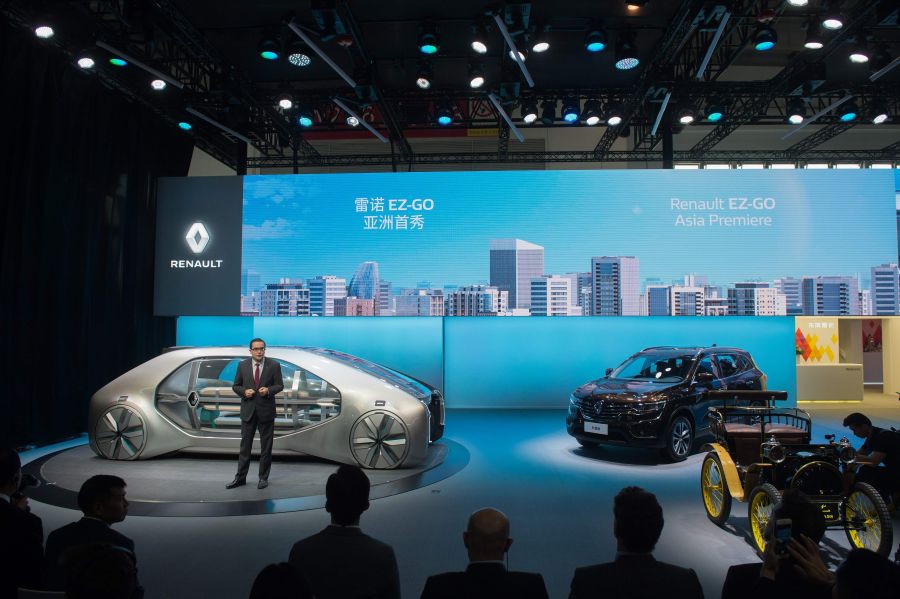 La feria del automóvil de China se centra este año en la movilidad eléctrica. Las marcas presentan estos días sus últimos modelos. 