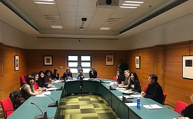 Una de las últimas reuniones de Educación con los sindicatos.