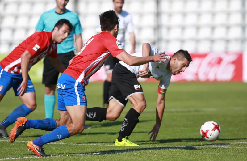 Los irundarras han recibido al Sporting B en el Stadium Gal, a las 18:00 horas. 