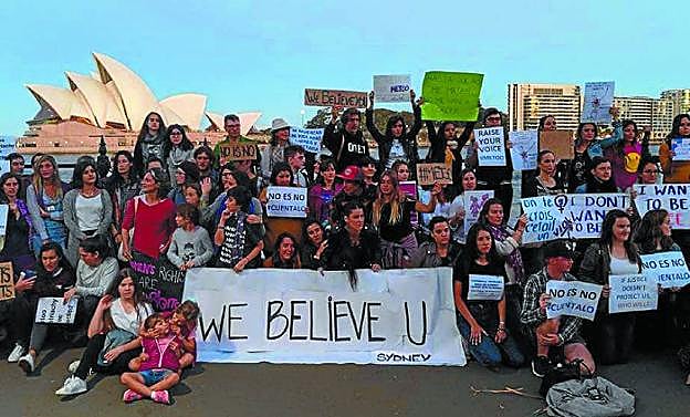 Las protestas llegan a Australia