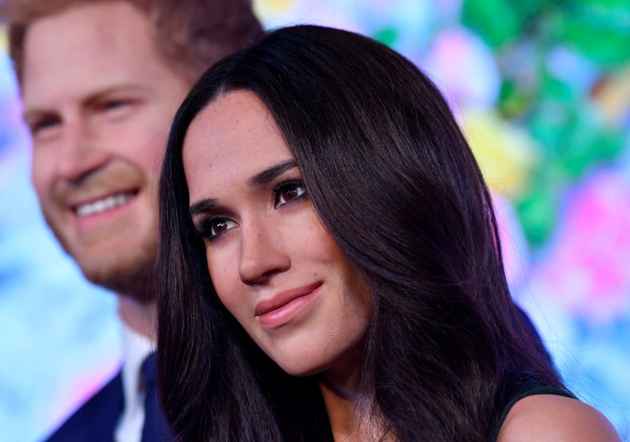 Meghan Markle, prometida del príncipe Enrique con quLa nueva réplica en cera de Meghan Markle , junto a la del príncipe Enrique, durante su presentación en el museo de cera de Madame Tussaud de Londres (Reino Unido)