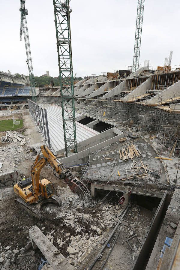 También en este proceso se está siguiendo un orden, ya que se ha empezado por la zona sur y se acabará en la norte.