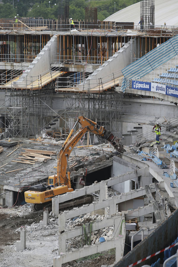 También en este proceso se está siguiendo un orden, ya que se ha empezado por la zona sur y se acabará en la norte.