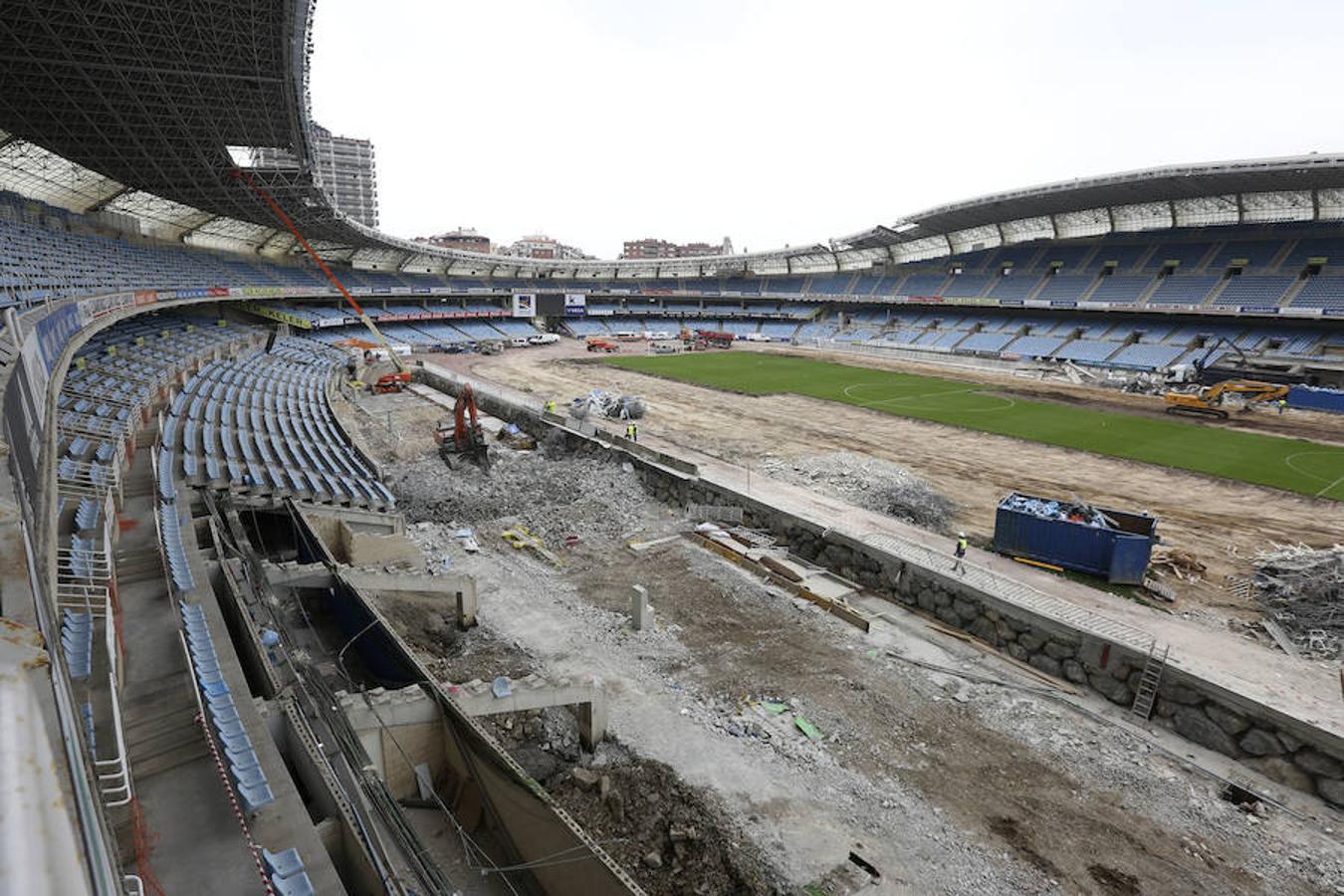 También en este proceso se está siguiendo un orden, ya que se ha empezado por la zona sur y se acabará en la norte.