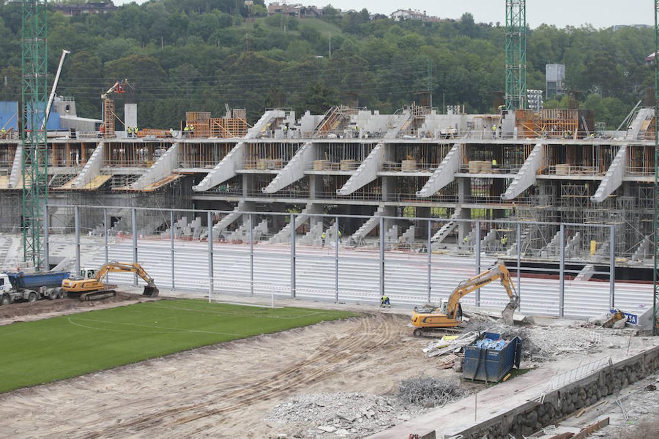 También en este proceso se está siguiendo un orden, ya que se ha empezado por la zona sur y se acabará en la norte.