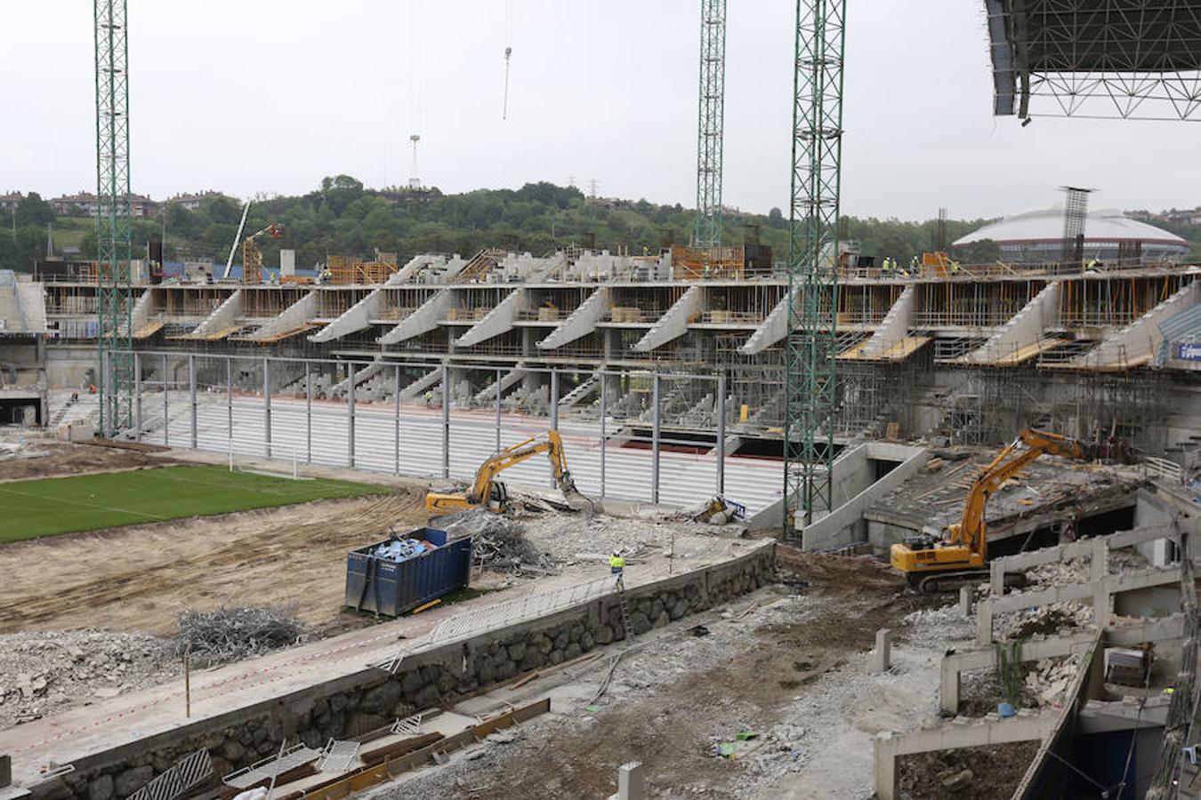 También en este proceso se está siguiendo un orden, ya que se ha empezado por la zona sur y se acabará en la norte.