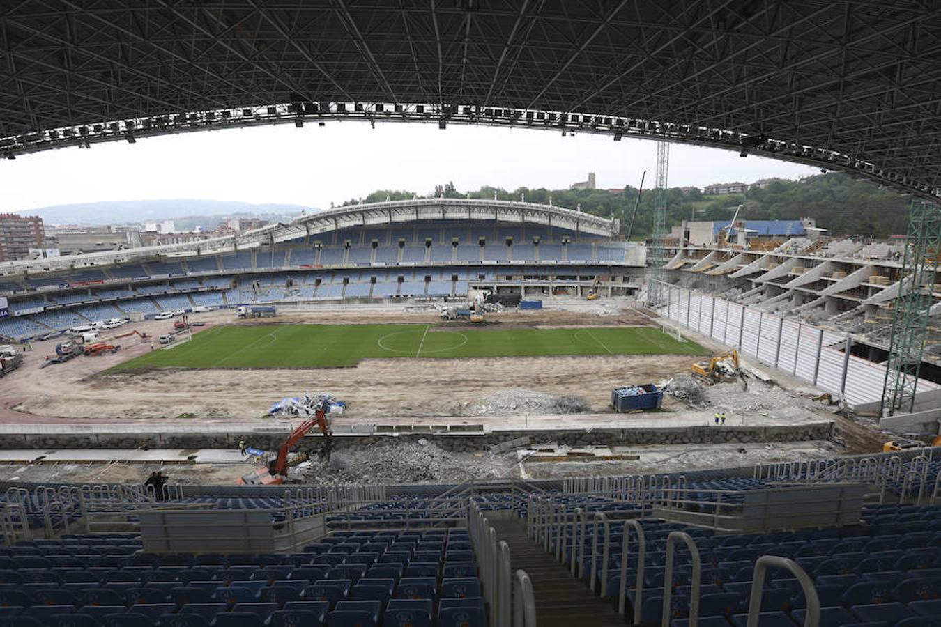 También en este proceso se está siguiendo un orden, ya que se ha empezado por la zona sur y se acabará en la norte.