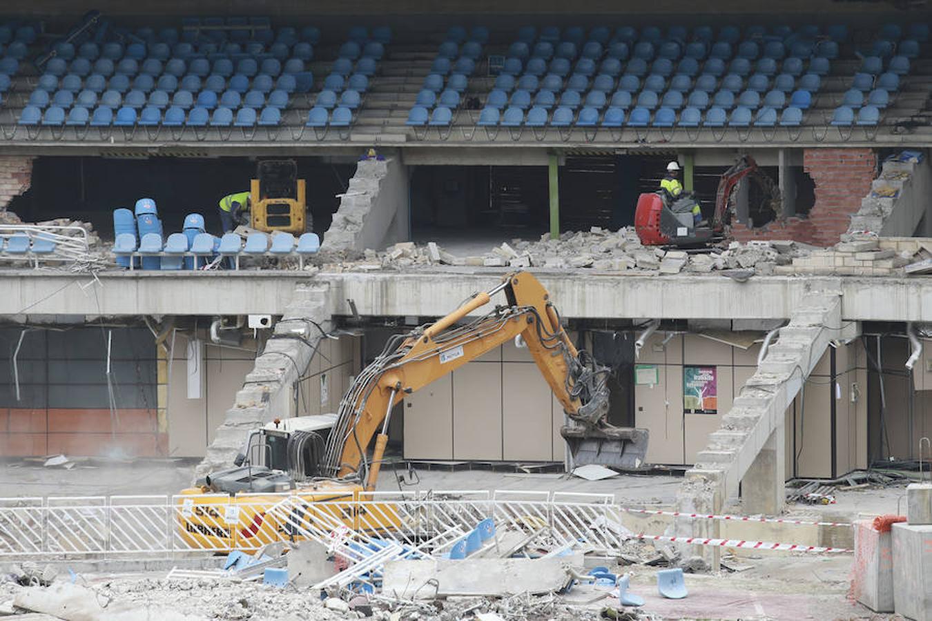 También en este proceso se está siguiendo un orden, ya que se ha empezado por la zona sur y se acabará en la norte.