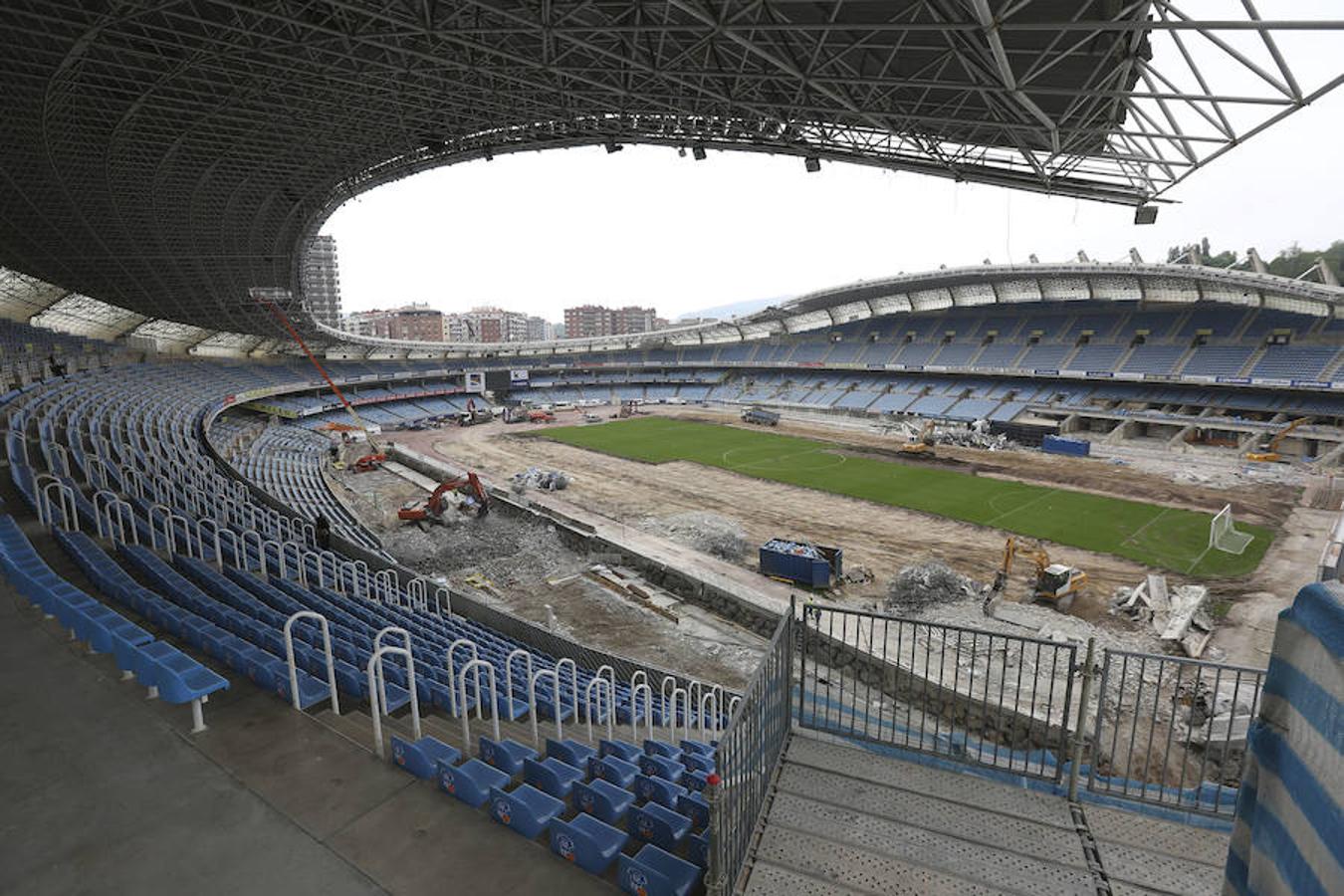 También en este proceso se está siguiendo un orden, ya que se ha empezado por la zona sur y se acabará en la norte.