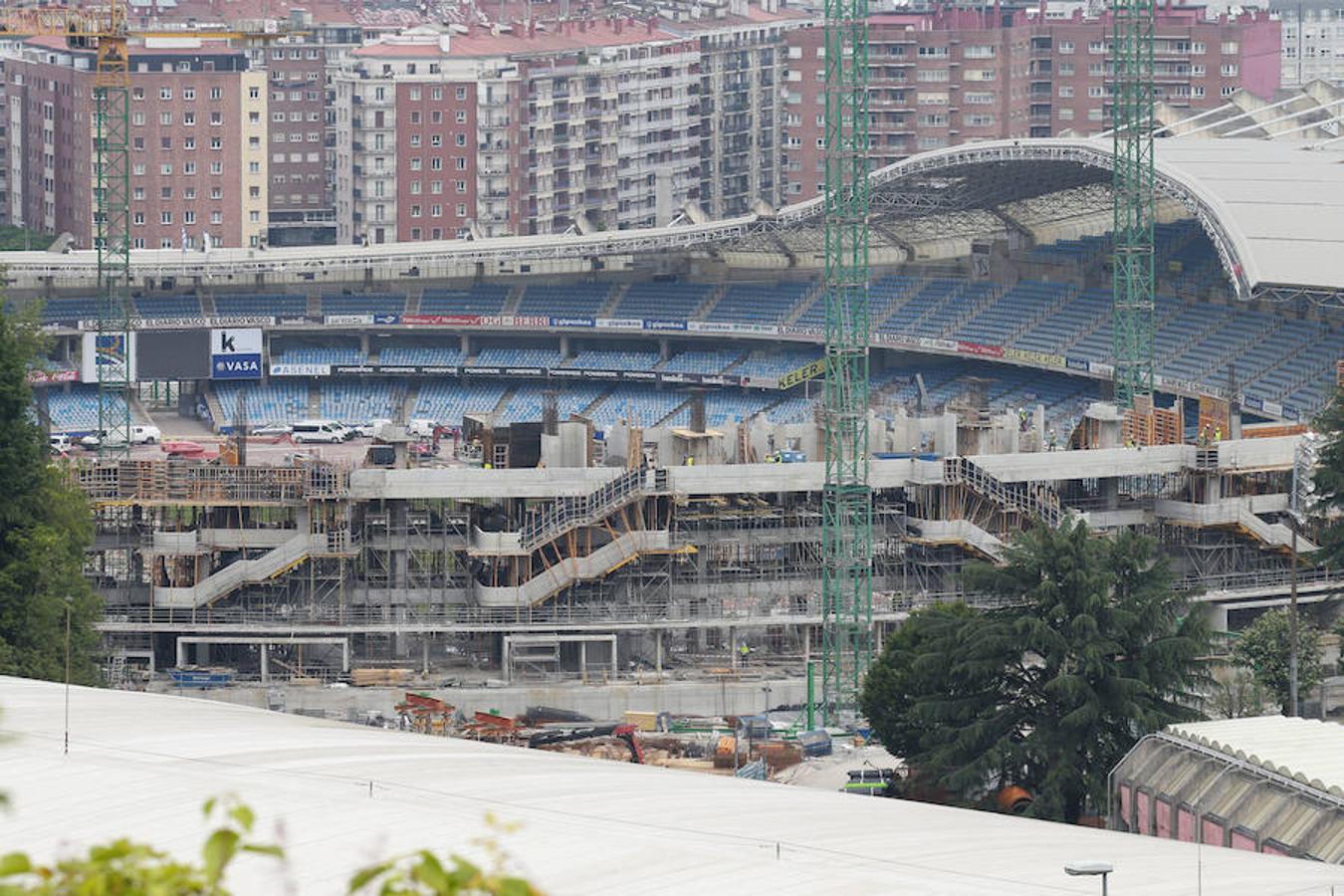 También en este proceso se está siguiendo un orden, ya que se ha empezado por la zona sur y se acabará en la norte.