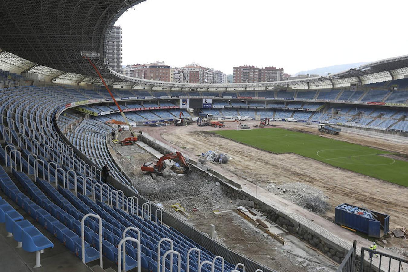 También en este proceso se está siguiendo un orden, ya que se ha empezado por la zona sur y se acabará en la norte.