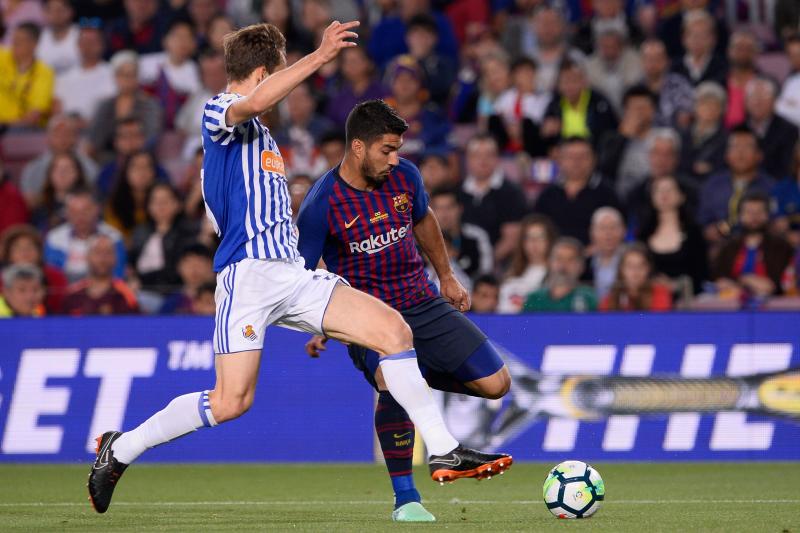 La Real Sociedad se enfrenta al Barcelona en la última jornada de la Liga. 