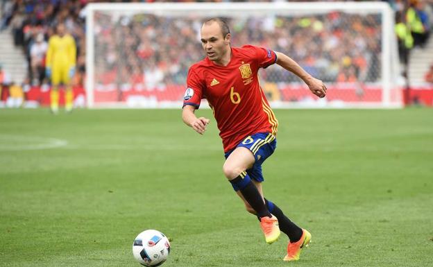 La última cita de un mago del fútbol - Andrés Iniesta centrocampista Barcelona y Selección Española de fútbol Rusia 2018