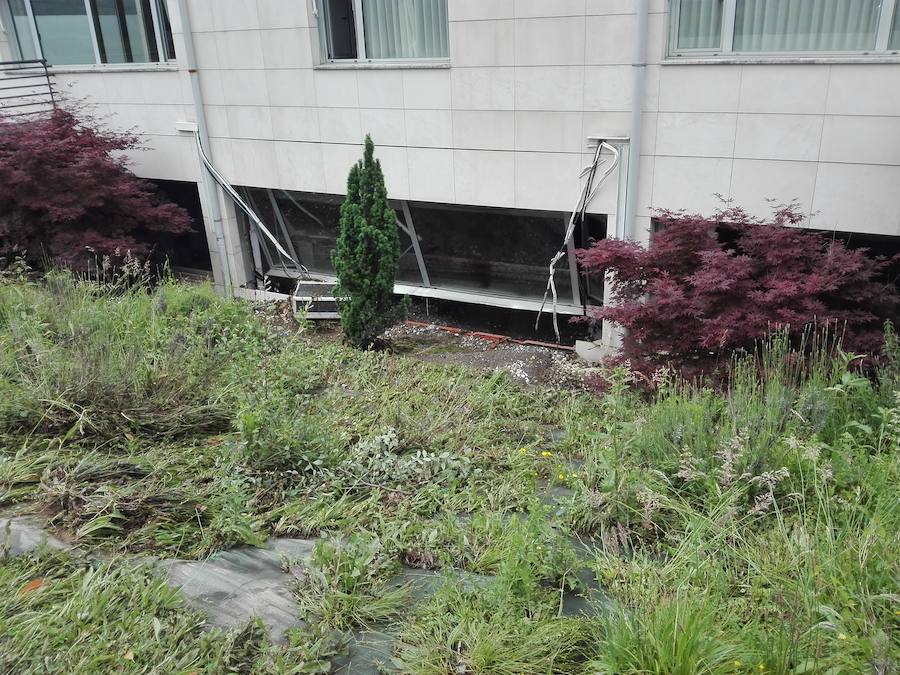 Antzuola se enfrenta este lunes al día después de la intensa tromba de agua caída el domingo y que ha provocado daños en la localidad.