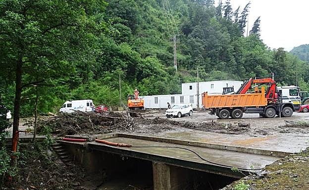 El pluviómetro de Deskarga midió el domingo 61 litros en una hora, récord de Gipuzkoa en cien años